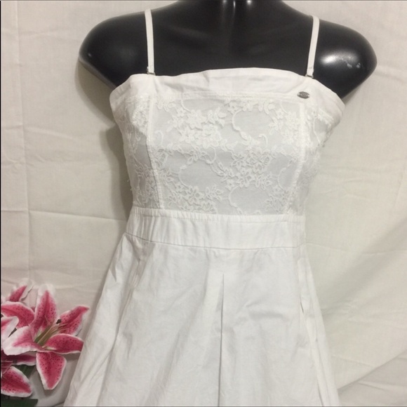 YOYÓ Jeans white Adjustable Spaghetti strap dress - Picture 5 of 7